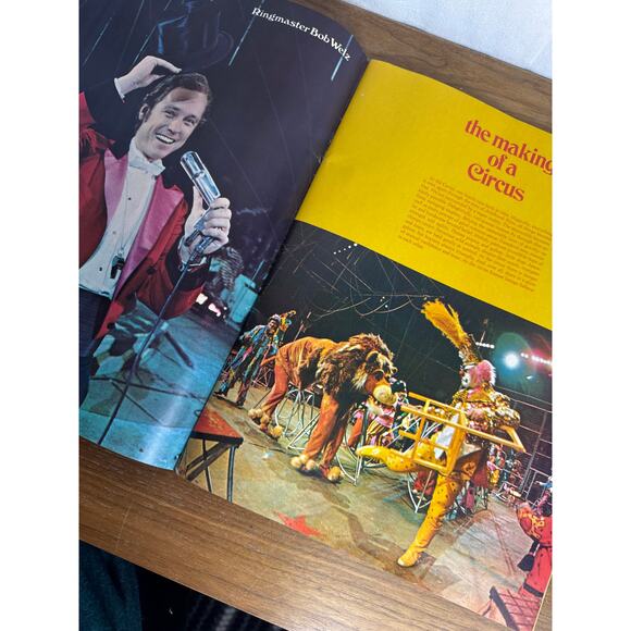 1971 Ringling Bros Circus Program 101st Edition Vintage Circus Photos Animals - Picture 5 of 8